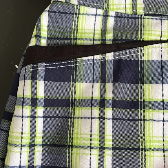 Izod Blue and Green Skort size 4 - Picture 3 of 11
